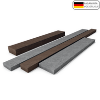 Perdirbto plastiko lentos 3x6cm/280cm 2500262