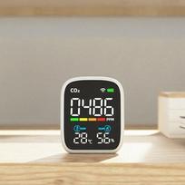 1SET „WiFi“ infraraudonųjų CO2 monitoriaus anglies dioksido monitorius NDIR jutiklio anglies dioksido detektorius ABS CO2 Detektorius-AS parodytas-