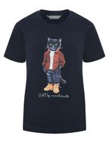 Cat e Lolette Marškinėliai 'Country Cat' mėlyna