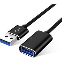 USB 3.0 kabelis - Nenurodytas - 2m ilgintuvas - Suderinamas su USB atmintine, žaidimų pulteliu, kietuoju disku - Juodas - USB A