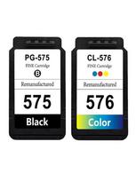 Kasetė rašaliniams spausdintuvams Canon PG-575XL CL-576XL PG575XL CL576XL Dore restauruotas 2 vnt