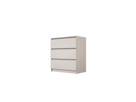 Miegamojo baldai, 3XE LIVING, komoda: kašmyro spalvos, 70 x 79 x 39 cm, 1 vnt.