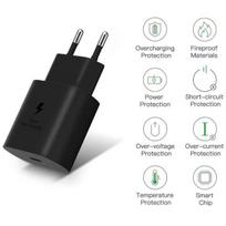 Greitas Įkroviklis 25W + USB-C USB-C Laidas Samsung Galaxy S23 S22 S21 S20 PLUS ULTRA NOTE 20 Phonillico®