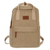 Mokyklinė sportinė kuprinė universali ruda velvetinė PL171BR 1471377