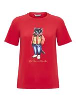 Cat e Lolette Marškinėliai 'Sport Casual Cat' raudona
