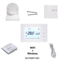 (BOT306RF-WIFI)Beok 306rf Wireless Thermostat Wifi Smart Temperature Controller Kambario termostatas dujiniam katilui veikia su Alexa Google Home – Išmanioji temperatūros valdymo sistema –