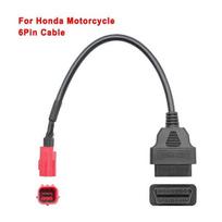 OBD 16 kontaktų į 6 kontaktų kištuko adapterio diagnostikos kabelis „Honda“ motociklams,