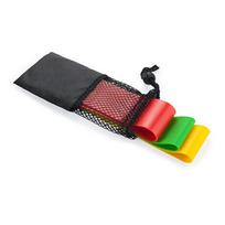 Skirtingo pasipriešinimo elastinių juostų rinkinys fitnesui., ONE SIZE