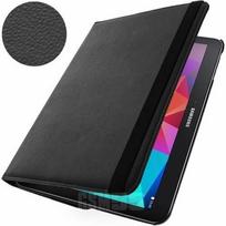 Planšetės dėklas - Samsung - Galaxy Tab 4 10.0 T530 - Sukimosi 360° - Ekokoža - Juoda