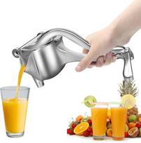 Aliumininė rankinė citrusinių vaisių sulčiaspaudė, rankinis citrusinių vaisių spaustukas su ergonomiška rankena citrinų sultims spausti, apelsinų sultims