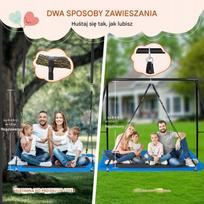 Sūpynės vaikams gandralizdis didelis sodas 152 cm