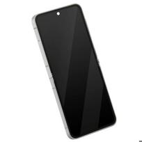 Pilnas ekranas Samsung Galaxy Z Flip 6 LTPO AMOLED plokštė su pilku Samsung korpusu