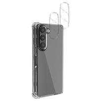 Apsauginis dangtelis Samsung Galaxy Z FOLD 7 ir 2 kameros apsaugos stiklai Phonillico®