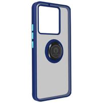 Išmaniojo telefono dėklas - Ringrip - Xiaomi 13T/13T Pro - Laikymo žiedas - Metalinis apdailos - Mėlyna