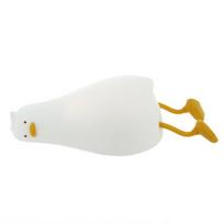 LED naktinė lempa LAZY DUCK FNL-01 baltas silikonas Forever Light