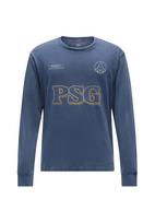 HOLLISTER Marškinėliai 'PSG' safyro / karamelės / balkšva