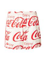 ADIDAS ORIGINALS Kelnės 'Coca-Cola Classic' raudona / balta