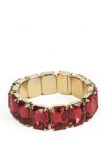 Addicted2 Apyrankė 'Ester bracciale con cristalli Swarovski rubino' auksas / ryškiai raudona