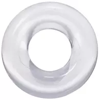 Blush Novelties The 3X Donut Adjustable Ring TPE Body-Safe Clear