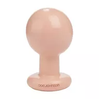 The Classic Round Plug Large Cream - Iconic Shape & Wide Base 12.1cm