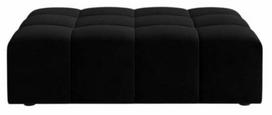 Pufas Cosmopolitan Design Chicago Bluvel 19, juoda sp., 84 cm x 102 cm x 42 cm