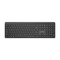 Klaviatūra Gembird KB-WPS-03-CYRL belaidė 2.4 GHz Bluetooth 5.1 kirilica juoda