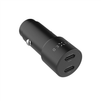 Fixed Dual USB-C Car Charger, 65W, PD 3.0