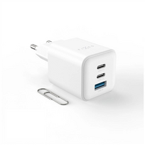 Fixed Mini 2x USB-C and USB GaN Charger 65W