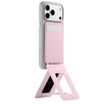 MOFT Magnetic wallet and phone stand Movas Tripod MagSafe pink