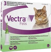 Ceva Vectra Felis - flea drops for cats - 3pcs.