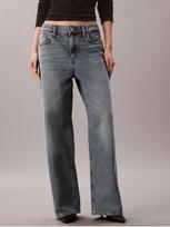 CALVIN KLEIN JEANS Moteriški džinsai, LOW RISE BAGGY OCEAN DRIVE