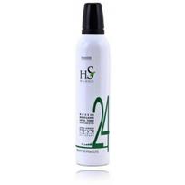 HS MILANO Extra Strong Modeling Foam labai stiprios fiksacijos putos plaukams, 300 ml