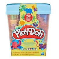 Play-Doh: Įsivaizduojami gyvūnai – didelis plastilino rinkinys su laikymo dėže