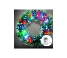 Aigostar - LED RGBY Lauko kalėdinis vainikas 72xLED/3xAA skersmuo 50 cm IP44