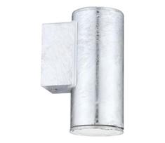 Eglo 30908 - LED lauko sieninis šviestuvas RIGA 1xGU10/2,8W/230V IP44 sidabrinis