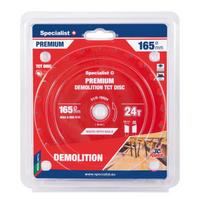 Specialist pjovimo diskas 165x24, 51/5-16524