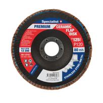 Specialist Ceramic PREMIUM lapelinis šlifavimo diskas 125 mm P120