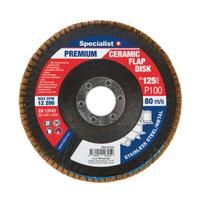 Specialist Ceramic PREMIUM lapelinis šlifavimo diskas 125 mm P100