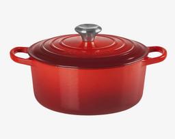 Ketaus puodas Le Creuset, Ø24 cm, 4.2 l, raudona sp.