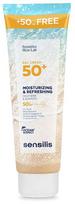 Priemonė įdegio priežiūrai kūnui Sensilis Moisturizing And Refreshing SPF50+, 250 ml