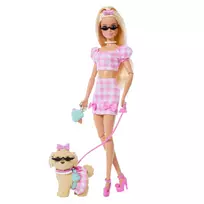 Lėlės ir aksesurarų rinkinys Barbie Twinning Looks Pink Gingham JFP36
