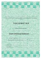 Taksometro kasos operacijų žurnalas A5, BLZ253-4