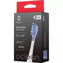 Oclean UW03 Ultra White Dantų šepetėlio antgaliai, 2 vnt., baltas 2 vnt.