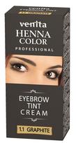 Antakių ir blakstienų dažai Venita Henna Color, grafito sp. 1.1