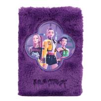 Užrašų knygelė Kids Euroswan K-POP Demon Hunters Huntrix, linijomis, A5, violetinė sp.