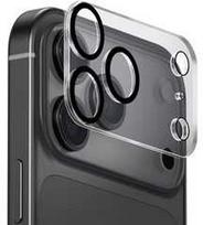 UNIQ Optix Clearshield Frameguard fotoaparato objektyvo apsauga, skirta iPhone 17 Pro, skaidri, su aplikatoriumi