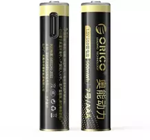 Orico Ener-G EG7C ličio baterija 1,5V 500mWh AAA USB-C įkraunama baterija 2 vnt.