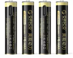 Orico Ener-G EG7C ličio baterija 1,5V 500mWh AAA USB-C įkraunama baterija 4 vnt.
