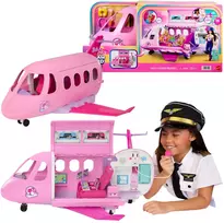 Mattel Samolot Barbie Dream Land Dream Plane dla lalek Barbie su garsais