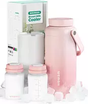 WEMOH nešiojamas motinos pieno šaldymo indas 500 ml su 12 val. vėsinimu MBA001-WE